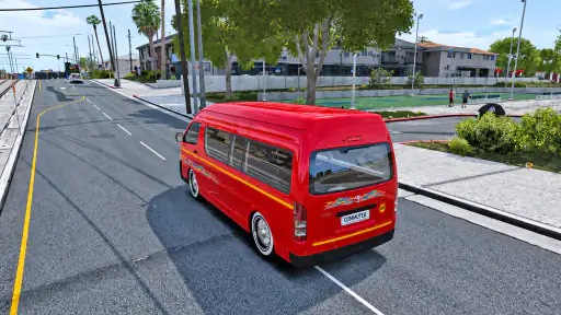 Van Driving Simulator Van Game