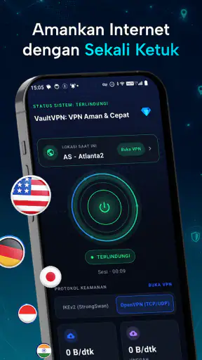 VaultVPN: VPN Cepat & Aman
