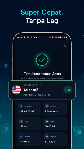 VaultVPN: VPN Cepat & Aman