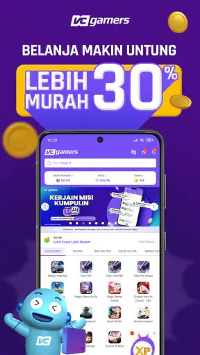 VCGamers - TopUp FF & MLBB