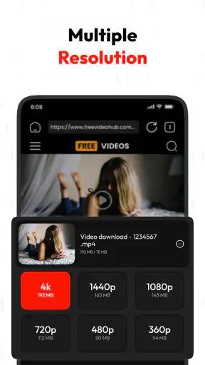 Video Downloader: Browser Home