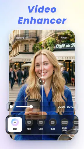 VikPea:AI Video Enhancer&Maker
