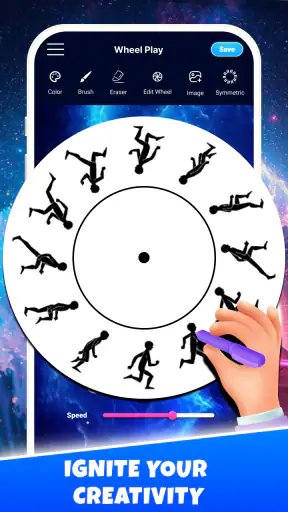 Visual Wheel Art - Spin & Draw
