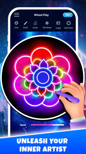 Visual Wheel Art - Spin & Draw