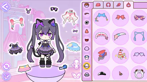 Vlinder Gacha:doll dress up