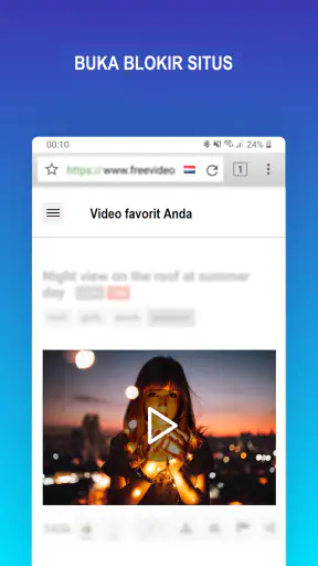 VPN Proxy buka blokir situs
