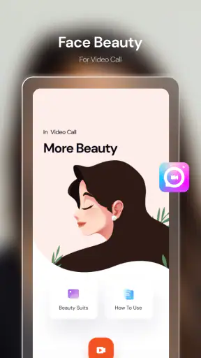 Wajah Cantik di Apk Video Call
