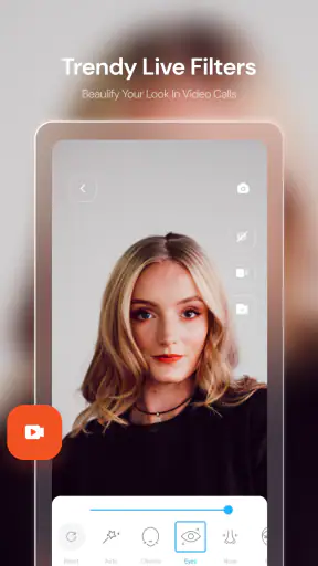 Wajah Cantik di Apk Video Call