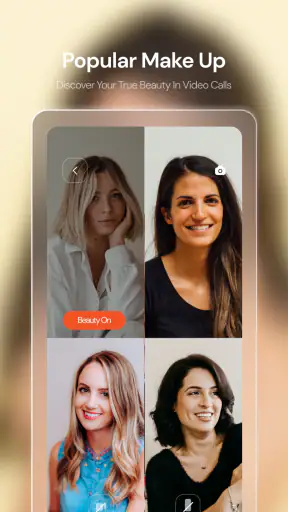 Wajah Cantik di Apk Video Call