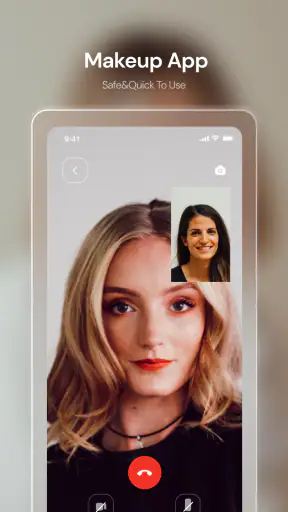 Wajah Cantik di Apk Video Call