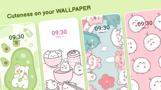 Wallpaper Kustom Kawaii