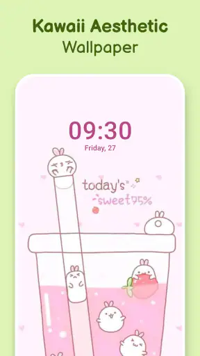 Wallpaper Kustom Kawaii