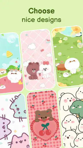 Wallpaper Kustom Kawaii