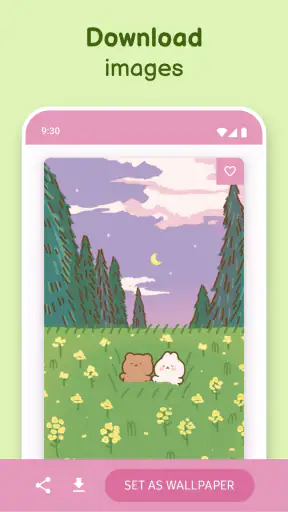 Wallpaper Kustom Kawaii