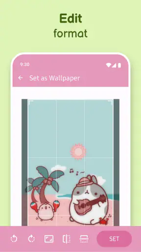 Wallpaper Kustom Kawaii