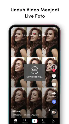 Wallpaper oleh TikTok