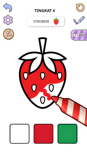 Warna Game- ASMR Menggambar