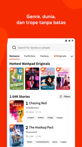 Wattpad - Baca & Tulis Cerita