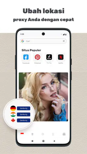 Web Proxy Browser