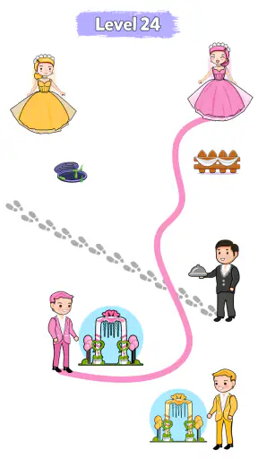 Wedding Rush: Draw Puzzle