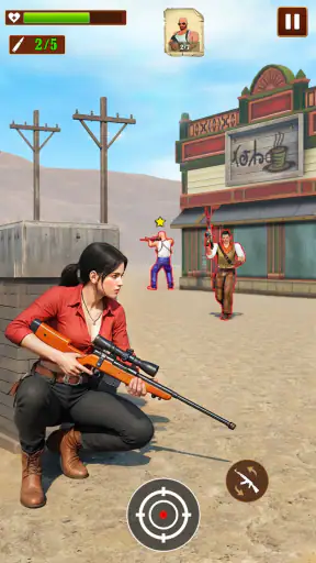 western survival shooting game