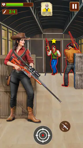 western survival shooting game