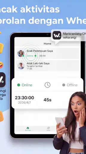 When: Last Seen Online Tracker