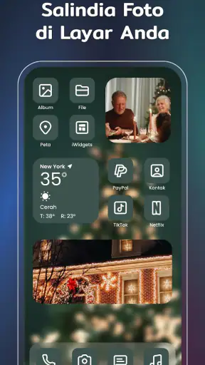Widget & Tema Warna: iWidgets