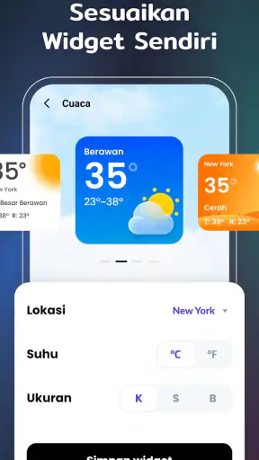 Widget & Tema Warna: iWidgets
