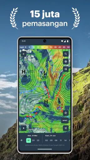 WINDY.app: Cuaca, Angin, Hujan