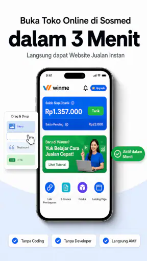 Winme -Jualan Online di Sosmed