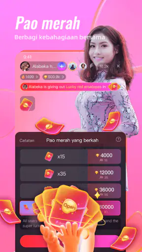 Woo Live-Streaming langsung