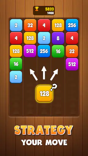 Wood Number Merge