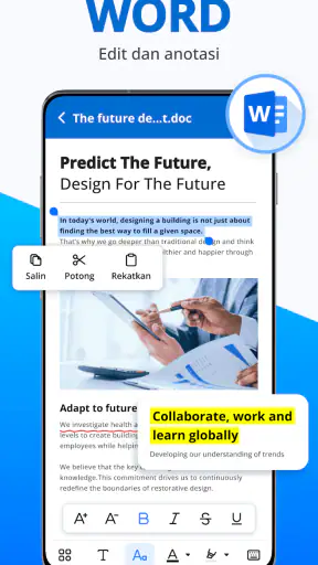 Word Office: Docx,Pembaca Word