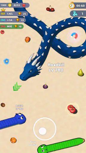 Worms .io Hungry Game
