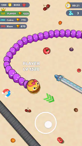 Worms .io Hungry Game