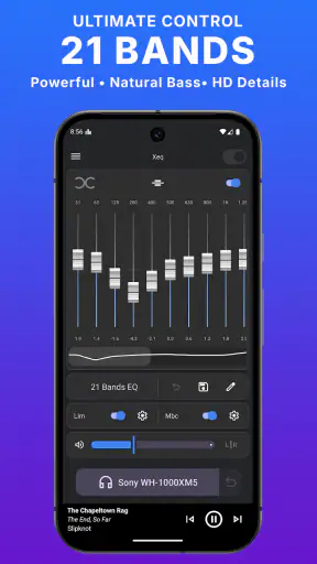 XEQ: Equalizer & Bas Pendorong