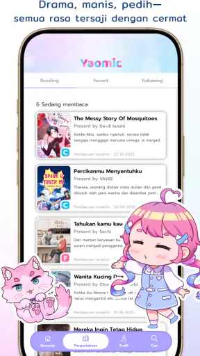 Yaomic: Komik Fiksi Yaoi Baper