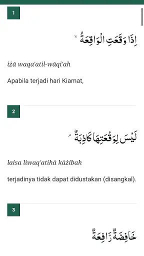 Yasin, Al-Waqiah, & Al-Mulk