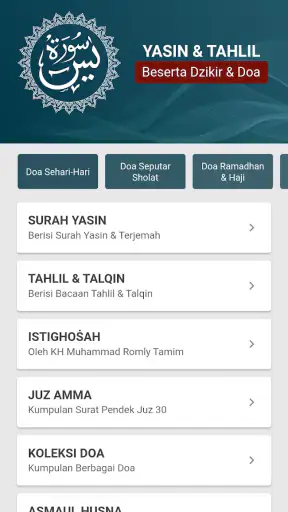 Yasin dan Tahlil Lengkap