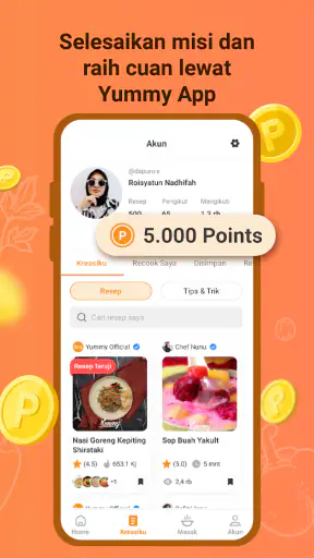 Yummy - Aplikasi Resep Masakan