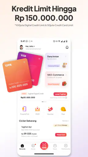 Yup - VISA & Credit 0%*