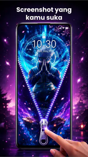 Zipper Lock Screen Customizer