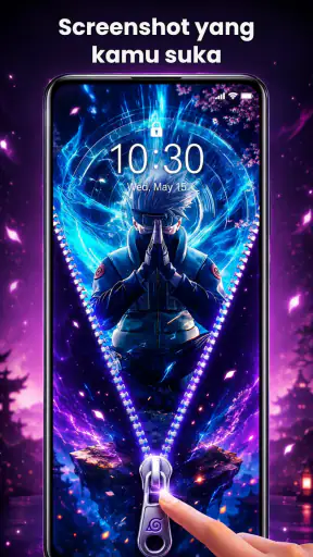 Zipper Lock Screen Customizer