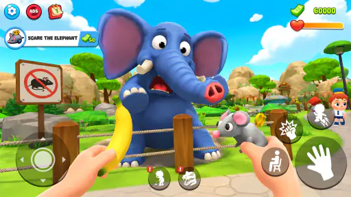 Zoo Prank: Crazy Animals
