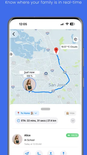 Family Nest: Private Locator