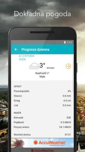 AccuWeather lokalna pogoda