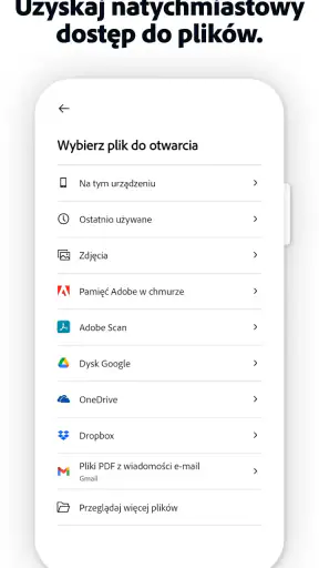 Adobe Acrobat Reader Pliki OCR