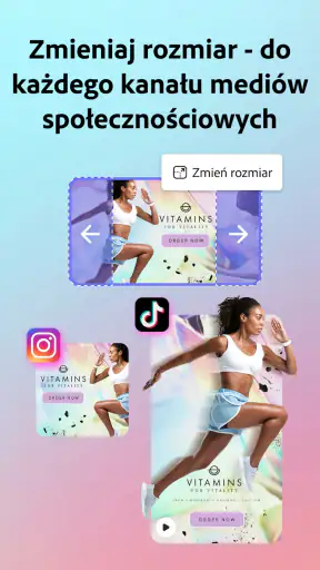 Adobe Express Wideo zdjęcia SI