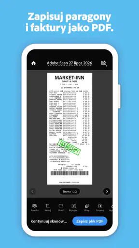 Adobe Scan: skaner PDF, OCR